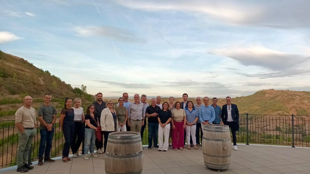 Rencontre entre vignerons de l’Anjou et de l’Aveyron au Domaine du Cros